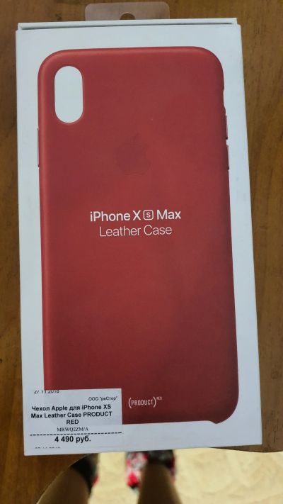 Лот: 14654909. Фото: 1. Чехол кожа оригинал для iphone... Чехлы, бамперы
