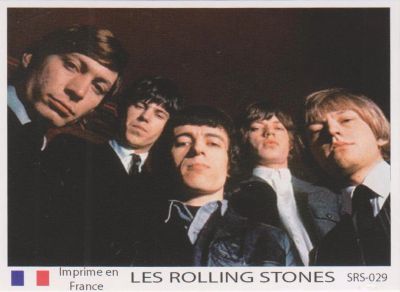 Лот: 10613918. Фото: 1. Rolling Stones коллекционная карточка... Наклейки, фантики, вкладыши