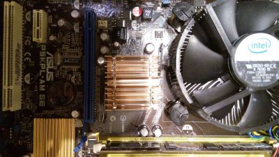 Лот: 15829223. Фото: 1. Материнская плата Asus P5KPL-AM... Материнские платы