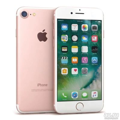 Лот: 9979269. Фото: 1. Apple iPhone 7 128Gb Rose Gold... Смартфоны