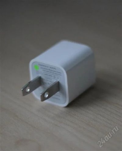 Лот: 1488213. Фото: 1. Оригинальная зарядка для iPhone... Зарядные устройства, блоки питания, адаптеры сетевые для смартфонов