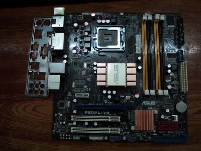 Лот: 4637230. Фото: 1. ASUS P5QL-VM (s775). Материнские платы