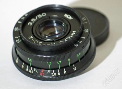 Лот: 184800. Фото: 1. Объектив Индустар 50-2 (F3,5). Светофильтры