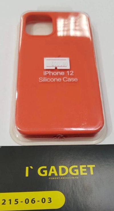 Лот: 17284312. Фото: 1. Чехол Silicone Case Iphone 12... Чехлы, бамперы