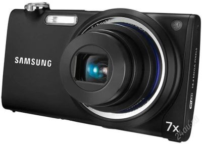 Лот: 1026729. Фото: 1. Фотоаппарат Samsung ST5000. Цифровые компактные