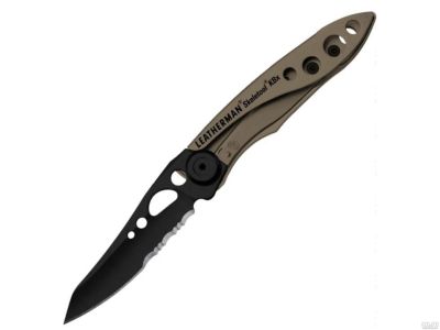 Лот: 17291331. Фото: 1. Нож Leatherman Skeletool kbx Coyote... Ножи, топоры