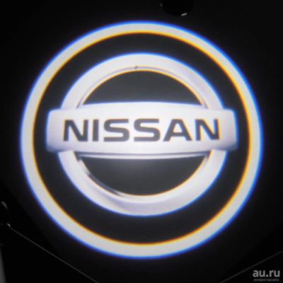 Лот: 9122405. Фото: 1. Nissan проектор логотипа в двери... Детали тюнинга