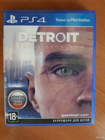 Лот: 13765740. Фото: 1. Detroit: Стать человеком [PS4... Игры для консолей