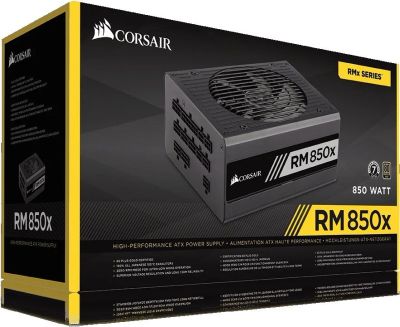 Лот: 11204870. Фото: 1. Блок питания Corsair RM850X. Корпуса, блоки питания