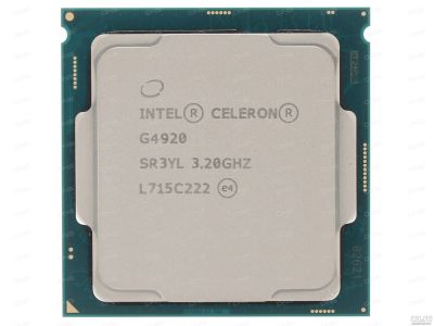 Лот: 14424291. Фото: 1. Процессор Intel Celeron G4920... Процессоры