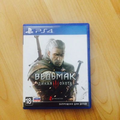 Лот: 9870018. Фото: 1. Ведьмак 3 PS4. Игры для консолей