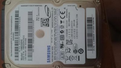 Лот: 11293438. Фото: 1. Жесткий диск Samsung HM25HI 250GB. Жёсткие диски (HDD)