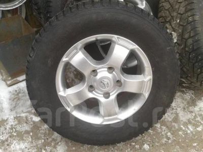 Лот: 12951126. Фото: 1. Комплект колес Toyota R-18 5x150... Шины на дисках