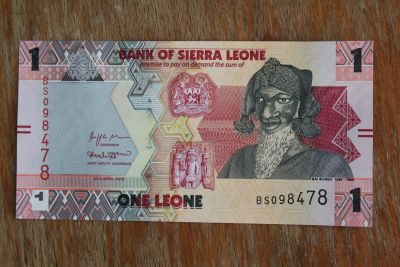 Лот: 22024061. Фото: 1. Сьерра-Леоне 1 леоне 2022 года... Африка