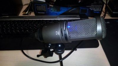 Лот: 6652806. Фото: 1. Audio-Technica AT2020USB+ Студийный... Студийные микрофоны, радиомикрофоны и радиосистемы