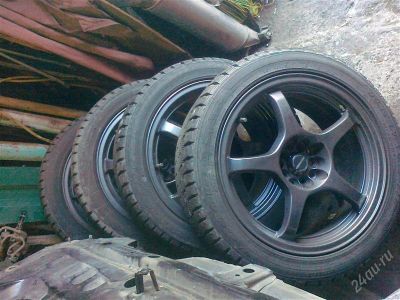 Лот: 2572943. Фото: 1. литье r17 7JJ et30 schneider япония... Шины на дисках