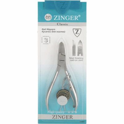 Лот: 23722832. Фото: 1. Zinger Кусачки педикюрные. Лекарства