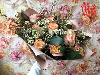 Лот: 13429211. Фото: 1. Лот № 103 Букет для подарка -... Свежие цветы