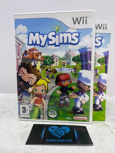Лот: 18231041. Фото: 1. My Sims Wii. Лицензионный диск... Игры для консолей