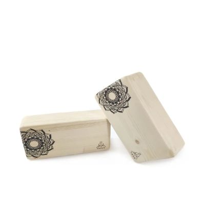 Лот: 17426216. Фото: 1. Кирпич для йоги Mandala Grey. Фитнес, аэробика и гимнастика
