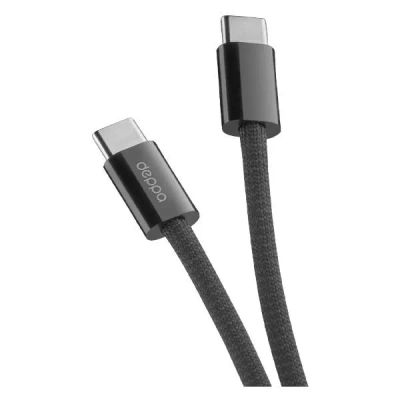 Лот: 24522901. Фото: 1. Кабель Deppa Zeus USB-C/USB-C... Дата-кабели, переходники