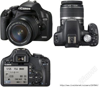 Лот: 703760. Фото: 1. Canon 500D kit. Цифровые зеркальные