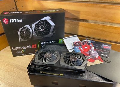 Лот: 18916640. Фото: 1. Видеокарта MSI GeForce GTX 1650... Видеокарты