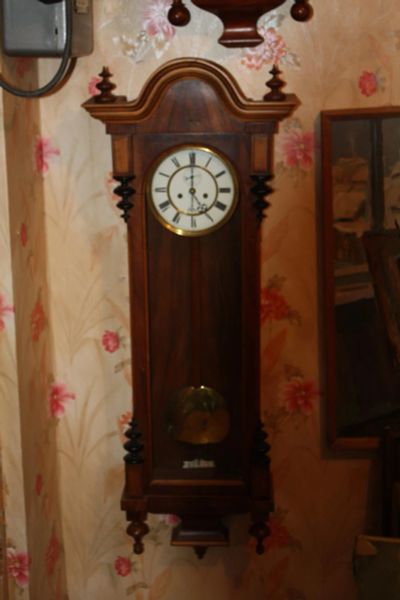 Лот: 8255176. Фото: 1. настенные часы 19 век. Часы настенные, настольные