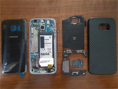 Лот: 10952065. Фото: 1. Samsung Galaxy S7 под восстановление... Смартфоны