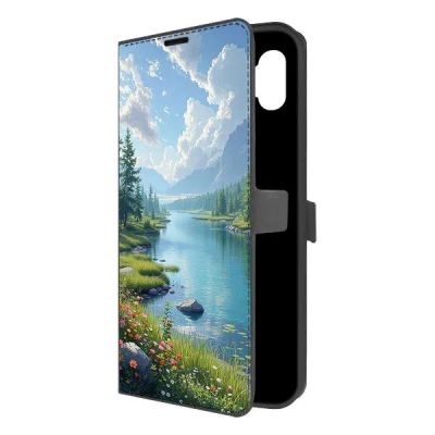 Лот: 25542150. Фото: 1. Чехол Krutoff Eco Book "Наши просторы... Чехлы, бамперы