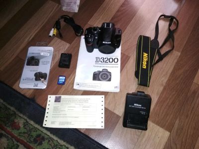 Лот: 11087091. Фото: 1. Nikon D3200 body. Цифровые зеркальные