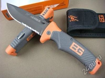 Лот: 2817921. Фото: 1. Нож складной (большой) "Bear Grylls... Ножи, топоры