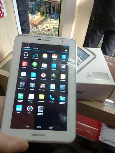 Лот: 6411313. Фото: 1. Samsung Tab 2 7.0 P3100, 3G, полный... Планшеты