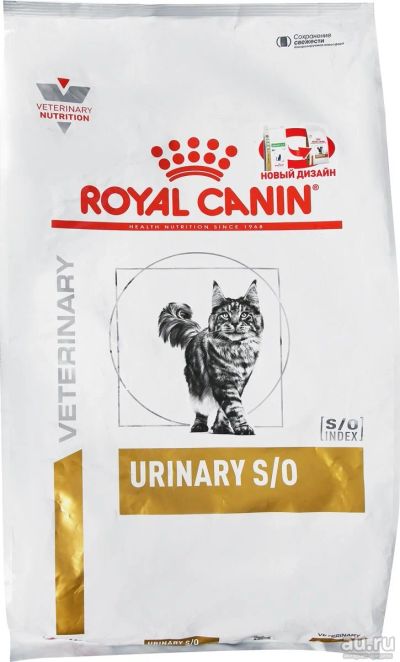 Лот: 13289610. Фото: 1. Royal Canin Urinary S/O LP34... Корма