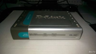 Лот: 10048841. Фото: 1. ADSL Модем/Роутер D-Link DSL-500T... Проводные модемы