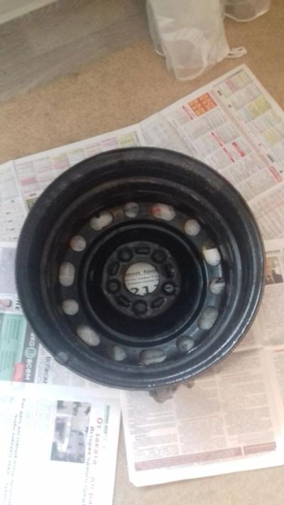 Лот: 9905205. Фото: 1. Диски штамповка R15 5*114.3 Mazda... Диски
