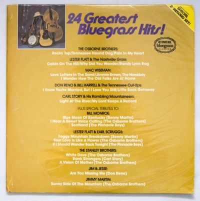Лот: 8640486. Фото: 1. 24 Greatest Bluegrass Hits. Аудиозаписи