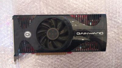 Лот: 15990082. Фото: 1. Видеокарта Gainward gts 250 green... Видеокарты