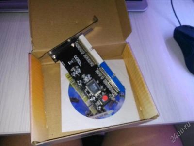Лот: 2773954. Фото: 1. IDE Raid controller PCI card. Платы расширения, контроллеры, доп. порты