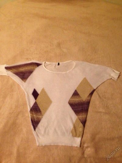 Лот: 5953876. Фото: 1. Кофта Benetton Ангора и шерсть. Свитеры, толстовки, худи