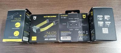 Лот: 20045050. Фото: 1. Налобный фонарь Nitecore NU25... Фонарики