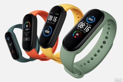 Лот: 16284975. Фото: 1. Xiaomi Mi Band 5 Новинка!\аналог... Смарт-часы, фитнес-браслеты, аксессуары