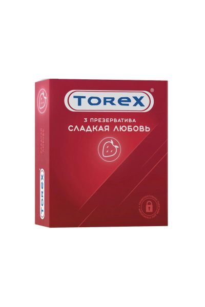 Лот: 24254118. Фото: 1. Презервативы сладкая любовь Torex... Презервативы