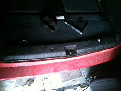 Лот: 3815478. Фото: 1. subaru traviq xm220 накладка задней... Другое (автозапчасти)