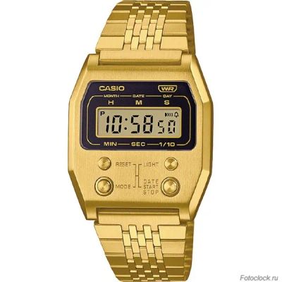 Лот: 21439992. Фото: 1. Casio A1100G-5E. Оригинальные наручные часы