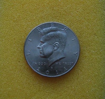 Лот: 10167672. Фото: 1. 50 центов 2011 года (P) США (Kennedy... Америка