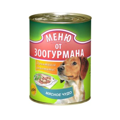 Лот: 15054677. Фото: 1. Меню от а Мясное Чудо 410гр корм... Корма