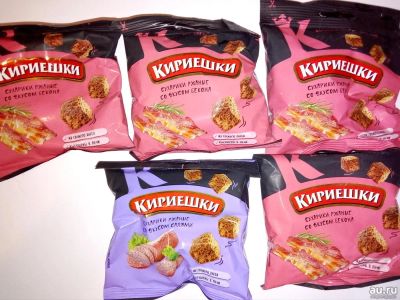 Лот: 11196510. Фото: 1. Кириешки 5 маленьких пачек. Другое (продукты)