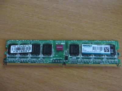 Лот: 5363389. Фото: 1. DDR2-800 1GB Kingmax Односторонняя. Оперативная память