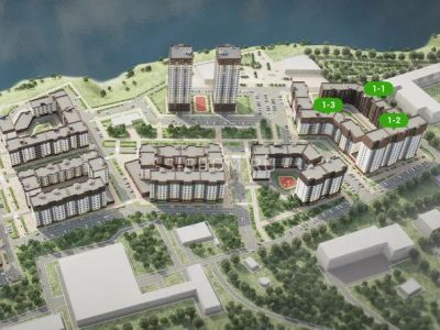 Лот: 10535667. Фото: 1. 2-комн в Академгородке, д.1, 1... Квартиры, студии